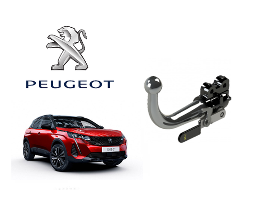 In questa immagine troviamo la bellissima Peugeot 3008 II Ibrida sulla quale potrà essere montato il relativo gancio rappresentato (SOLO Ibrida) in foto. Si tratta di un gancio di traino estraibile orizzontale la quale installazione comporta un taglio necessario sul paraurti che tuttavia resta invisibile. Prezzo iva esclusa. Per ulteriori informazioni si prega di contattare il seguente numero 3791116395 (anche via Whatsapp)