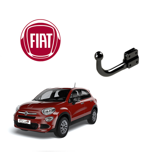 In questa immagine troviamo la bellissima Fiat 500X sulla quale potrà essere montato il relativo gancio (compatibile anche con Cross, Sport, Urban e Ibrida) rappresentato in foto. Si tratta di un gancio di traino fisso la quale installazione comporta un taglio necessario sul paraurti che tuttavia resta invisibile. Prezzo iva esclusa. Per ulteriori informazioni si prega di contattare il seguente numero 3791116395 (anche via Whatsapp)