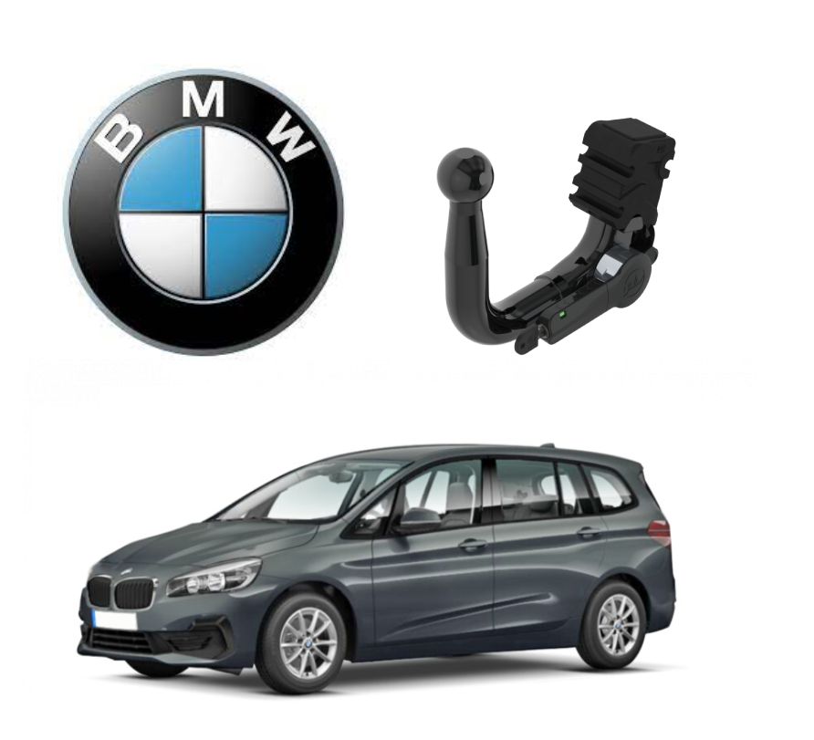 In questa immagine troviamo la bellissima BMW serie 2 Gran Tourer sulla quale potrà essere montato il relativo gancio rappresentato in foto. Si tratta di un gancio di traino estraibile verticale la quale installazione comporta un taglio necessario sul paraurti che tuttavia resta invisibile. Prezzo iva esclusa. Per ulteriori informazioni si prega di contattare il seguente numero 3791116395 (anche via Whatsapp)