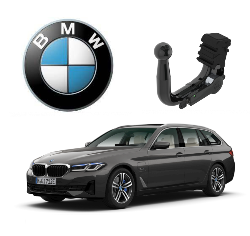 In questa immagine troviamo la bellissima BMW serie 5 V Touring sulla quale potrà essere montato il relativo gancio (compatibile anche con M-Sport e Plug-in Ibrida - NO E-Drive e M5) rappresentato in foto. Si tratta di un gancio di traino estraibile verticale invisibile la quale installazione comporta un taglio necessario sul paraurti che tuttavia resta invisibile. Prezzo iva esclusa. Per ulteriori informazioni si prega di contattare il seguente numero 3791116395 (anche via Whatsapp)