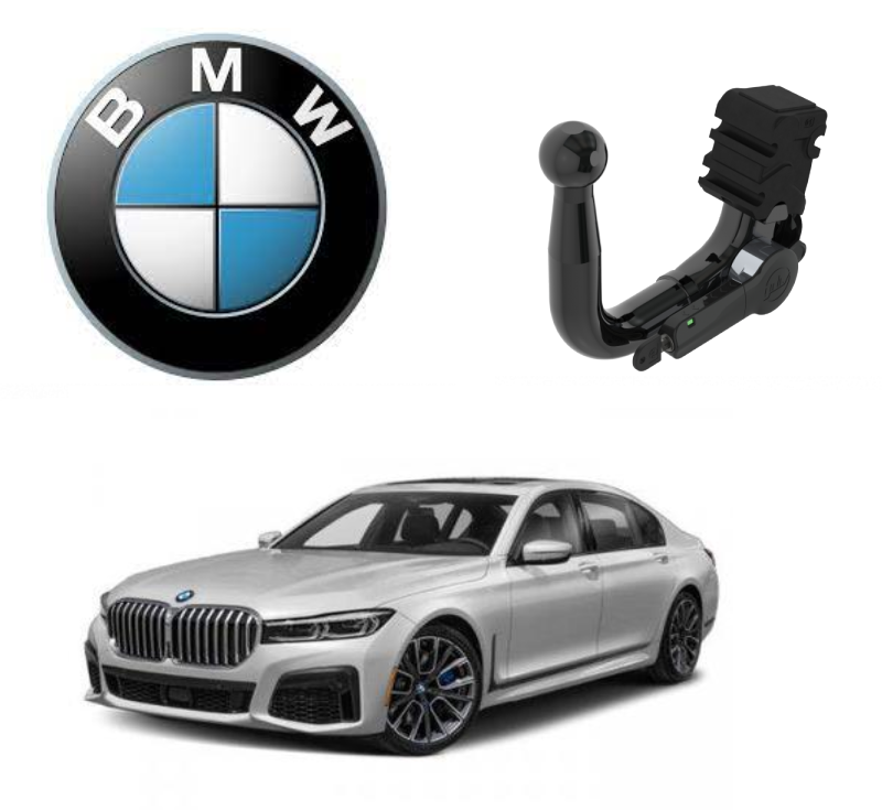 In questa immagine troviamo la bellissima BMW serie 7 V sulla quale potrà essere montato il relativo gancio (compatibile anche con M-Sport) rappresentato in foto. Si tratta di un gancio di traino estraibile verticale invisibile la quale installazione comporta un taglio necessario sul paraurti che tuttavia resta invisibile. Prezzo iva esclusa. Per ulteriori informazioni si prega di contattare il seguente numero 3791116395 (anche via Whatsapp)