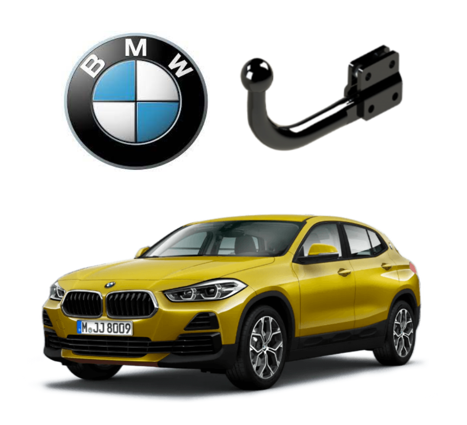 In questa immagine troviamo il bellissimo BMW X2 sul quale potrà essere montato il relativo gancio (compatibile anche con M-Sport) rappresentato in foto. Si tratta di un gancio di traino fisso la quale installazione non comporta alcun taglio sul paraurti. Prezzo iva esclusa. Per ulteriori informazioni si prega di contattare il seguente numero 3791116395 (anche via Whatsapp)