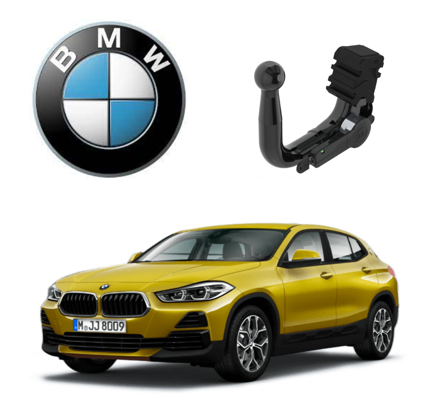 In questa immagine troviamo la bellissima BMW X2 sulla quale potrà essere montato il relativo gancio (compatibile anche con M-Sport) rappresentato in foto. Si tratta di un gancio di traino estraibile verticale a scomparsa la quale installazione non comporta alcun taglio sul paraurti. Prezzo iva esclusa. Per ulteriori informazioni si prega di contattare il seguente numero 3791116395 (anche via Whatsapp)