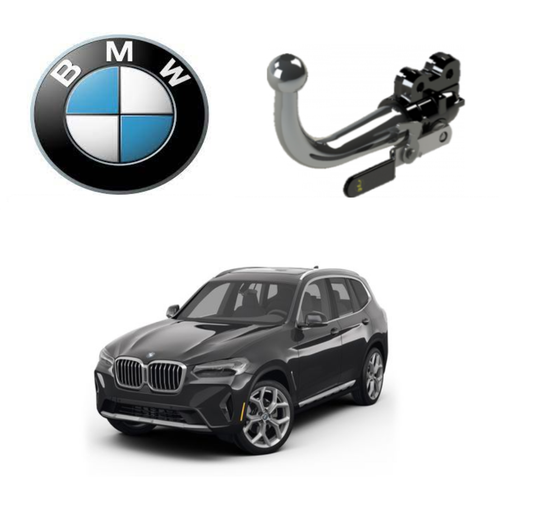 In questa immagine troviamo il bellissimo BMW X3 sul quale potrà essere montato il relativo gancio (compatibile anche con X-Line - Ibrida e Portellone mani libere - NO Serie M e M-Sport) rappresentato in foto. Si tratta di un gancio di traino estraibile orizzontale la quale installazione comporta un taglio necessario sul paraurti che tuttavia resta invisibile. Prezzo iva esclusa. Per ulteriori informazioni si prega di contattare il seguente numero 3791116395 (anche via Whatsapp)