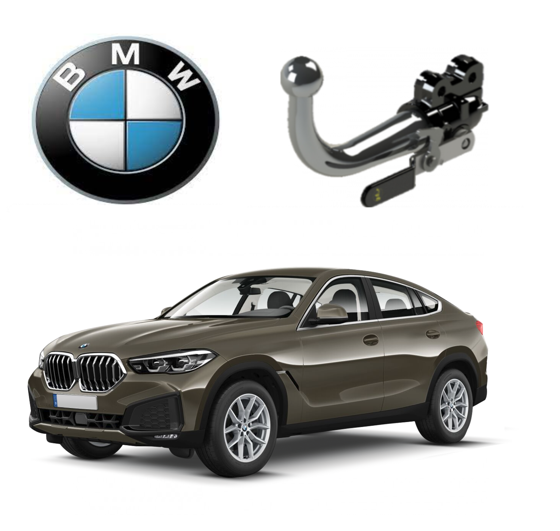 In questa immagine troviamo il bellissimo BMW X6 III sul quale potrà essere montato il relativo gancio (compatibile anche con M-Sport) rappresentato in foto. Si tratta di un gancio di traino estraibile orizzontale la quale installazione comporta un taglio necessario sul paraurti che tuttavia resta invisibile. Prezzo iva esclusa. Per ulteriori informazioni si prega di contattare il seguente numero 3791116395 (anche via Whatsapp)