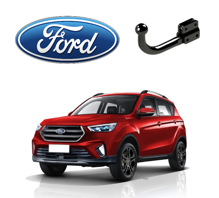 In questa immagine troviamo la bellissima Ford Ecosport Restyling sulla quale potrà essere montato il relativo gancio rappresentato in foto. Si tratta di un gancio di traino fisso la quale installazione comporta un taglio necessario sul paraurti che tuttavia resta invisibile. Prezzo iva esclusa. Per ulteriori informazioni si prega di contattare il seguente numero 3791116395 (anche via Whatsapp)