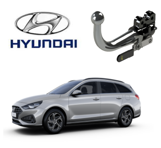 In questa immagine troviamo la bellissima Hyundai I30 III Wagon Restyling sulla quale potrà essere montato il relativo gancio rappresentato in foto. Si tratta di un gancio di traino estraibile orizzontale la quale installazione comporta un taglio necessario sul paraurti che tuttavia resta invisibile. Prezzo iva esclusa. Per ulteriori informazioni si prega di contattare il seguente numero 3791116395 (anche via Whatsapp)