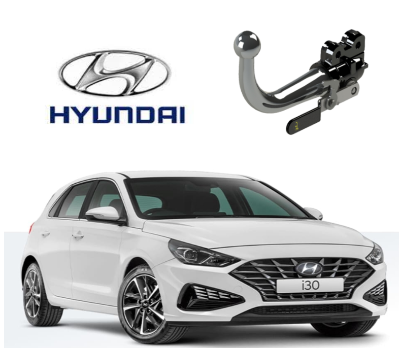 In questa immagine troviamo la bellissima Hyundai I30 III 5P. sulla quale potrà essere montato il relativo gancio (NO N-line e AD-Blue) rappresentato in foto. Si tratta di un gancio di traino estraibile orizzontale la quale installazione comporta un taglio necessario sul paraurti che tuttavia resta invisibile. Prezzo iva esclusa. Per ulteriori informazioni si prega di contattare il seguente numero 3791116395 (anche via Whatsapp)