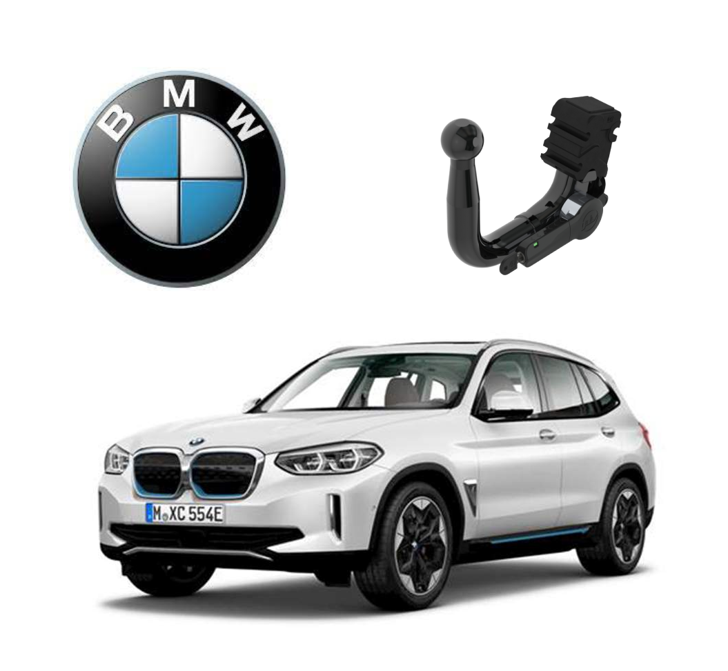 In questa immagine troviamo la bellissima BMW IX3 sulla quale potrà essere montato il relativo gancio (compatibile anche con portellone mani libere) rappresentato in foto. Si tratta di un gancio di traino estraibile verticale la quale installazione comporta un taglio necessario sul paraurti che tuttavia resta invisibile. Prezzo iva esclusa. Per ulteriori informazioni si prega di contattare il seguente numero 3791116395 (anche via Whatsapp)