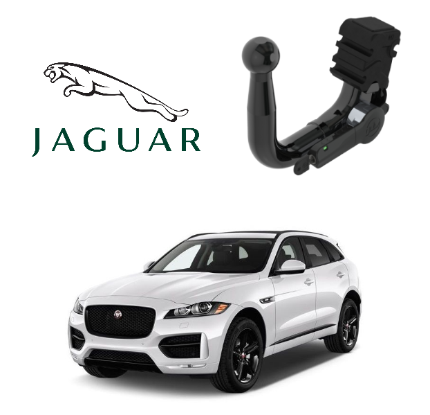 In questa immagine troviamo la bellissima Jaguar F-Pace sulla quale potrà essere montato il relativo gancio rappresentato in foto. Si tratta di un gancio estraibile verticale. Prezzo iva esclusa. Per ulteriori informazioni si prega di contattare il seguente numero 3791116395 (anche via Whatsapp)