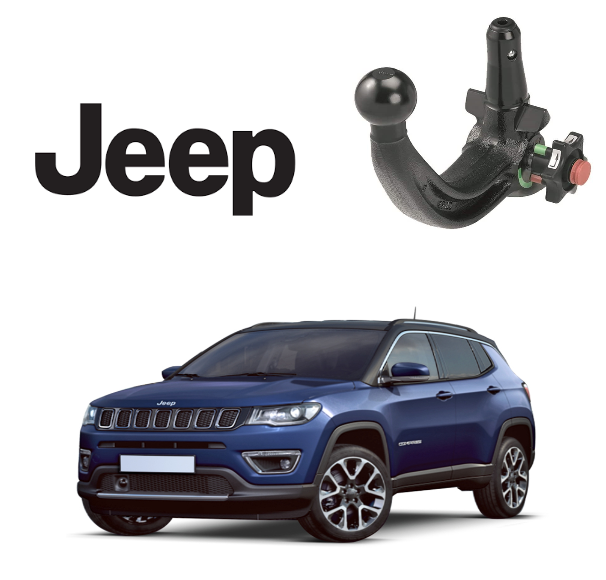 In questa immagine troviamo la bellissima Jeep Compass II sulla quale potrà essere montato il relativo gancio (compatibile anche con AD-Blue e Plug-in Ibrida (4xe) - NO Trailhawk e Portellone mani libere) rappresentato in foto. Si tratta di un gancio estraibile verticale la quale installazione comporta un taglio necessario sul paraurti che tuttavia resta visibile. Prezzo iva esclusa. Per ulteriori informazioni si prega di contattare il seguente numero 3791116395 (anche via Whatsapp)