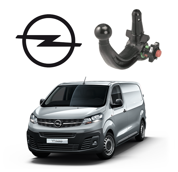 In questa immagine troviamo la bellissima Opel Vivaro C e Zafira Life sulla quale potrà essere montato il relativo gancio rappresentato in foto. Si tratta di un gancio estraibile verticale la quale installazione non comporta alcun taglio sul paraurti. Prezzo iva esclusa. Per ulteriori informazioni si prega di contattare il seguente numero 3791116395 (anche via Whatsapp)