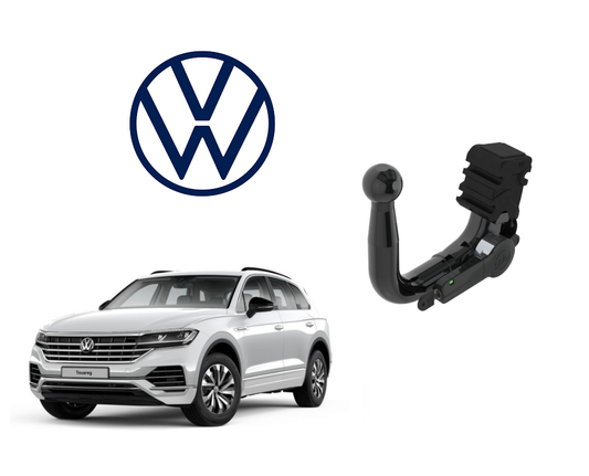 In questa immagine troviamo la bellissima Volkswagen Touareg III sulla quale potrà essere montato il relativo gancio (SI AD-Blue, Ibrida e R-Line - NO Park Pilot) rappresentato in foto. Si tratta di un gancio estraibile verticale invisibile la quale installazione non comporta alcun taglio sul paraurti. Prezzo iva esclusa. Per ulteriori informazioni si prega di contattare il seguente numero 3791116395 (anche via Whatsapp)