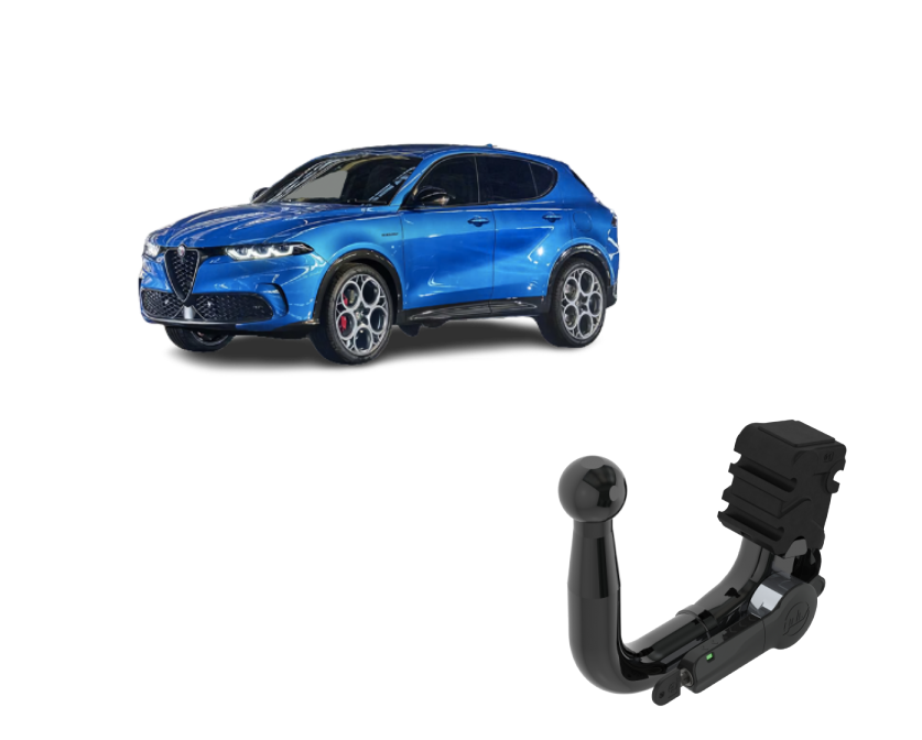 In questa immagine troviamo la bellissima Alfa Romeo Stelvio sulla quale potrà essere montato il relativo gancio (NO Portellone mani libere, versioni quadrifoglio e veloce) rappresentato in foto. Si tratta di un gancio di traino estraibile verticale la quale installazione comporta un taglio necessario sul paraurti che tuttavia resta invisibile. Prezzo iva esclusa. Per ulteriori informazioni si prega di contattare il seguente numero 3791116395 (anche via Whatsapp)