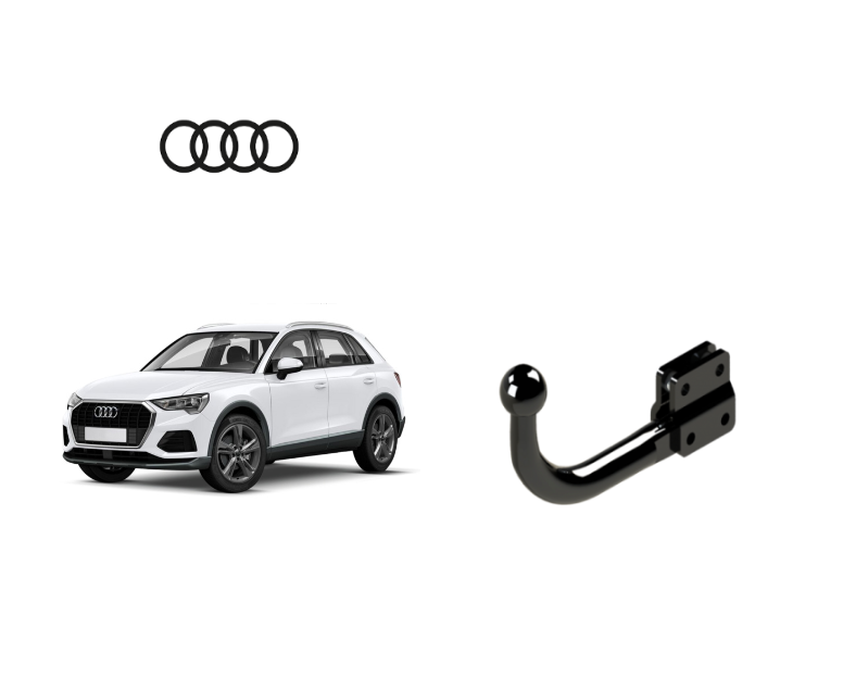 In questa immagine troviamo la bellissima Audi Q3 sulla quale potrà essere montato il relativo gancio (NO S-Line e RS) rappresentato in foto. Si tratta di un gancio di traino fisso la quale installazione comporta un taglio necessario sul paraurti che tuttavia resta invisibile. Prezzo iva esclusa. Per ulteriori informazioni si prega di contattare il seguente numero 3791116395 (anche via Whatsapp)