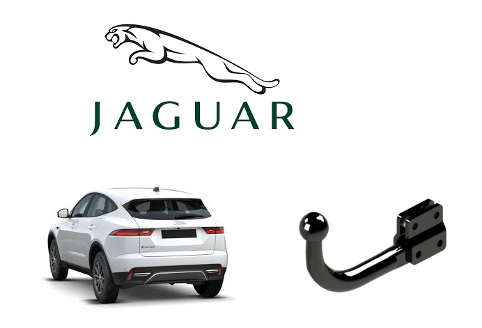 In questa immagine troviamo la bellissima Jaguar E-Pace sulla quale potrà essere montato il relativo gancio rappresentato in foto. Si tratta di un gancio di traino fisso, la quale installazione comporta un necessario acquisto di uno spoiler in Jaguar per poter coprire il gancio. Prezzo iva esclusa. Per ulteriori informazioni si prega di contattare il seguente numero 3791116395 (anche via Whatsapp)