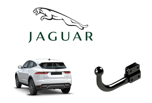 In questa immagine troviamo la bellissima Jaguar E-Pace sulla quale potrà essere montato il relativo gancio rappresentato in foto. Si tratta di un gancio di traino fisso, la quale installazione comporta un necessario acquisto di uno spoiler in Jaguar per poter coprire il gancio. Prezzo iva esclusa. Per ulteriori informazioni si prega di contattare il seguente numero 3791116395 (anche via Whatsapp)