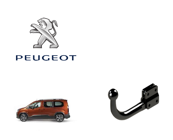 In questa immagine  troviamo il bellissimo Peugeot Rifter Passo Lungo sul quale potrà essere montato il relativo gancio (compatibile con Furgone passo lungo - lung.4753 mm) rappresentato in foto. Si tratta di un gancio di traino fisso la quale installazione comporta un taglio sul paraurti che tuttavia resta invisibile. Prezzo iva esclusa. Per ulteriori informazioni si prega di contattare il seguente numero 3791116395 (anche via Whatsapp)