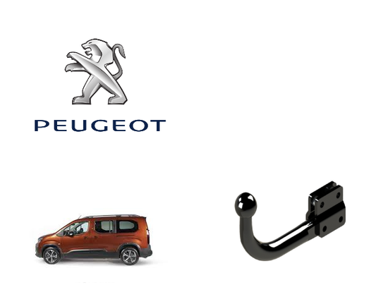 In questa immagine  troviamo il bellissimo Peugeot Rifter Passo Lungo sul quale potrà essere montato il relativo gancio (compatibile con Furgone passo lungo - lung.4753 mm) rappresentato in foto. Si tratta di un gancio di traino fisso la quale installazione comporta un taglio sul paraurti che tuttavia resta invisibile. Prezzo iva esclusa. Per ulteriori informazioni si prega di contattare il seguente numero 3791116395 (anche via Whatsapp)