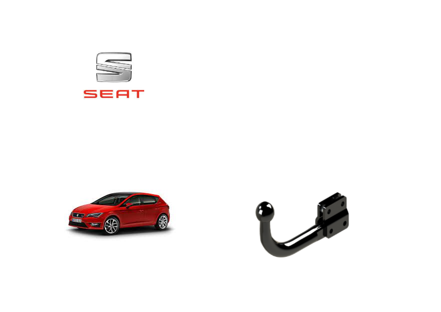 In questa immagine possiamo troviamo la bellissima Seat Leon III Restyling sulla quale potrà essere montato il relativo gancio rappresentato in foto. Si tratta di un gancio di traino fisso imbullonato la quale installazione non comporta alcun taglio sul paraurti. Prezzo iva esclusa. Per ulteriori informazioni si prega di contattare il seguente numero 3791116395 (anche via Whatsapp)